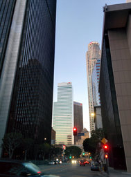 Downtown L.A. skyscrapers input