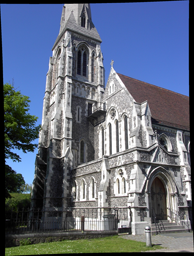 St. Alban Church at Langelinie in Copenhagen output, rectified image rotation from paralllel lines, vertical direction